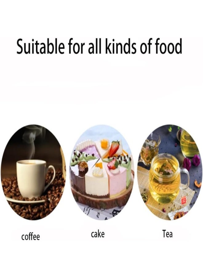 PTTIMFFM Mini Glass Dessert Bowl and Floral Spoon Set, 8-Piece Clear Glass Bowls with Stainless Steel Flower Spoons for Yogurt, Ice Cream, Pudding, Snacks, Elegant Entertaining - Image 5